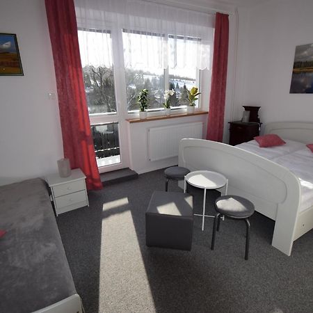 Pension St. Moritz Zelezna Ruda Bagian luar foto
