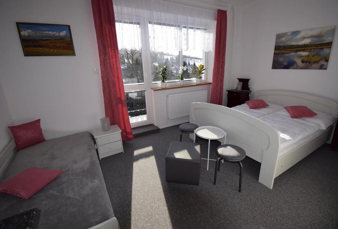 Pension St. Moritz Zelezna Ruda Bagian luar foto