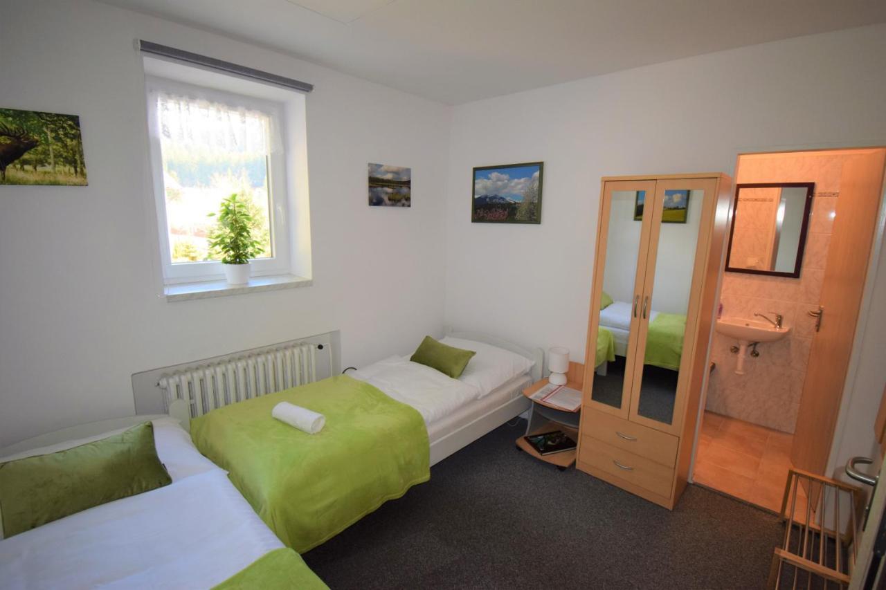 Pension St. Moritz Zelezna Ruda Bagian luar foto